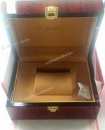 Cartier Watch Box Replica - Red Wood & Lock